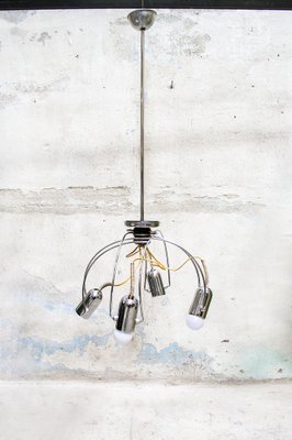 Steel Ceiling Lamp by Francesco Fois for Reggiani, Italy, 1960s-VCV-1724221