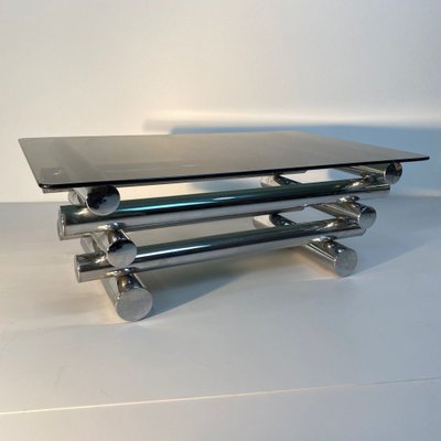 Steel Coffee Table, 1970s-KCF-866062