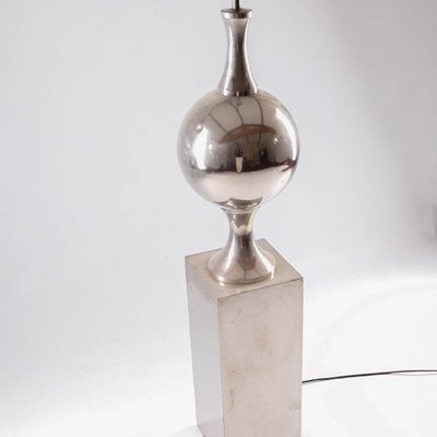 Steel Floor Lamp by Philippe Barbier, 1970s-DSC-909623