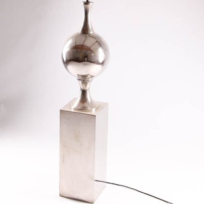 Steel Floor Lamp by Philippe Barbier, 1970s-DSC-909623