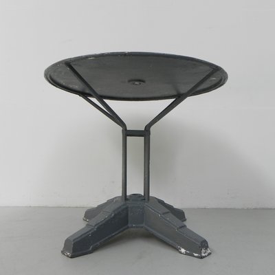 Steel Garden Table on Cast Iron Base-TL-1330812