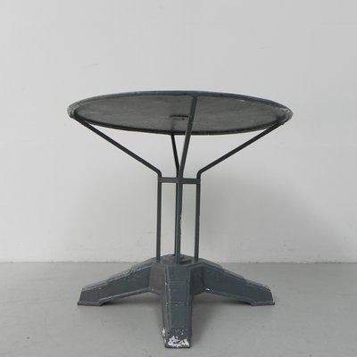 Steel Garden Table on Cast Iron Base-TL-1330812