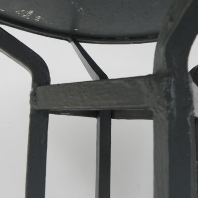 Steel Garden Table on Cast Iron Base-TL-1330812