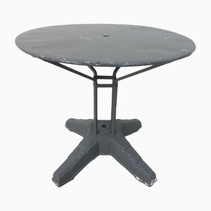 Steel Garden Table on Cast Iron Base-TL-1330812