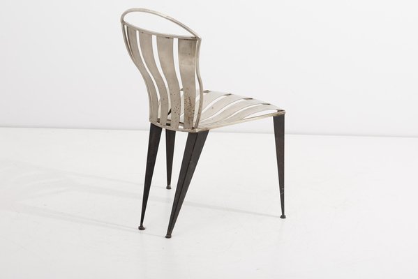 Steel Prototype Chair by Tom Dixon, 1989-SFD-942471