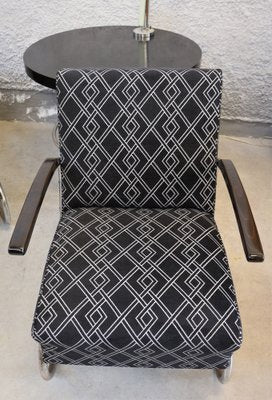 Steel Tube Cantilevers Armchairs from Mücke Melder, Set of 3-KWR-1726292