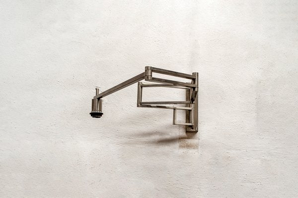 Steel Wall Lamp by Goffredo Reggiani for Reggiani, Italy, 1970s-VCV-1442214