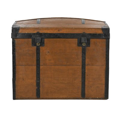 Steel Wooden Transport Trunk-NQ-1729777