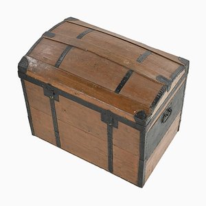 Steel Wooden Transport Trunk-NQ-1729777