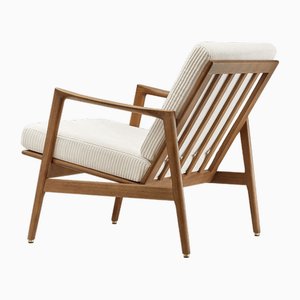 Stefan Lounge Chair in Cream Cord and Dark Wood, 2023-JOG-1761526