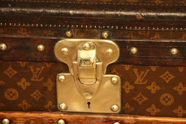 Stenciled Monogram Cabin Steamer Trunk by Louis Vuitton, 1920s-YF-1118560