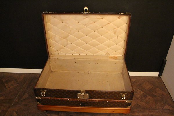 Stenciled Monogram Cabin Steamer Trunk by Louis Vuitton, 1920s-YF-1118560