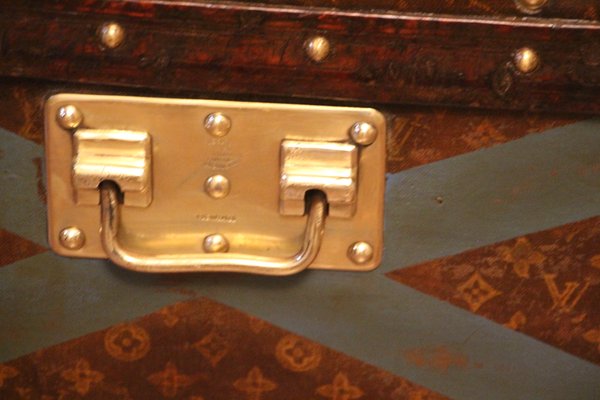 Stenciled Monogram Cabin Steamer Trunk by Louis Vuitton, 1920s-YF-1118560