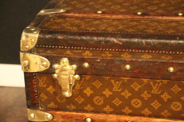 Stenciled Monogram Cabin Steamer Trunk by Louis Vuitton, 1920s-YF-1118560