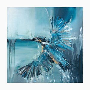 Stephanie Blaess, The Kingfisher, 2023, Acrylic on Canvas-CHG-2031019