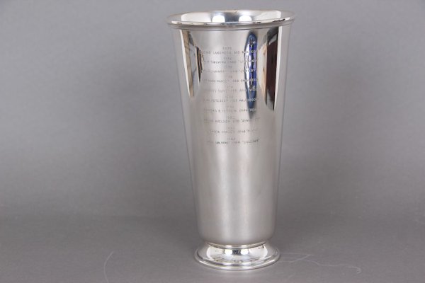 Sterling Silver Vase from Svend Toxværd, 1970s-DQ-582284