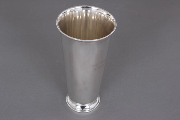 Sterling Silver Vase from Svend Toxværd, 1970s-DQ-582284