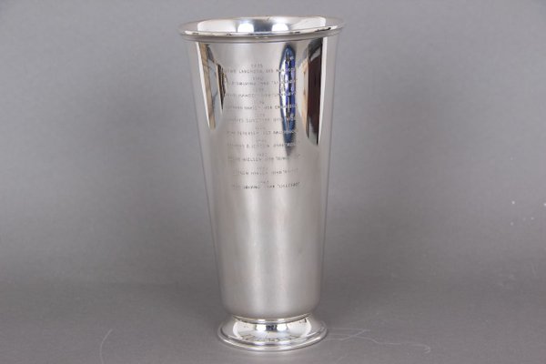 Sterling Silver Vase from Svend Toxværd, 1970s-DQ-582284