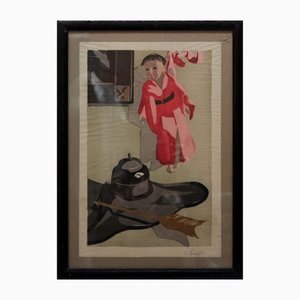 Still Life, 1940s, Gouache, Framed-IJR-1250101