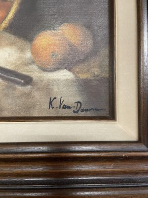 Still Life, 1970s, Oil on Canvas, Framed-NSG-1779840