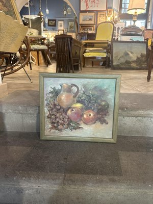 Still Life, 20th Century, Oil on Canvas-UAI-2040973