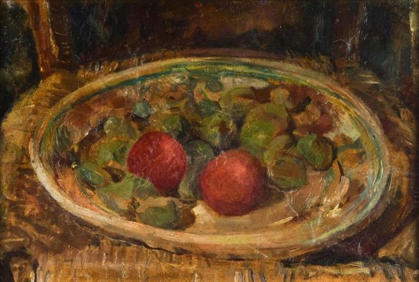 Still Life - Original Oil on Board by Guido Peyron - 1950s 1950s-ZCI-757150