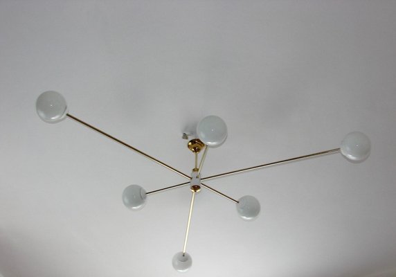 Stilnovo Style Chandelier, 1960s-XHP-1241326