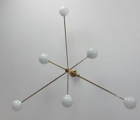 Stilnovo Style Chandelier, 1960s-XHP-1241326