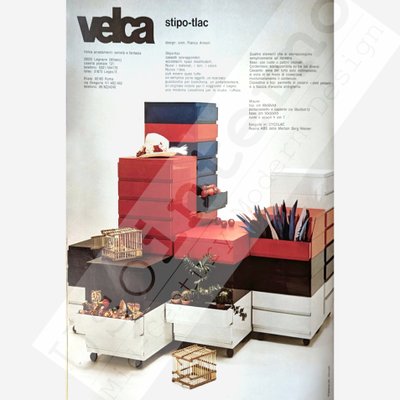 Stipo-Tlac Chest of Drawers in ABS by Franco Anni for Velca, 1960s-EZ-1718081