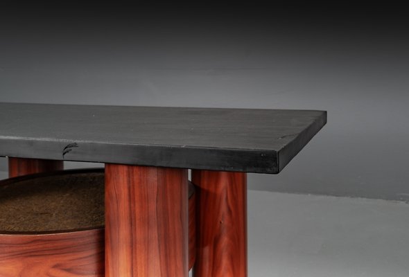 Stoa Memphis Table with Slate Top 1980s-VLO-1606194