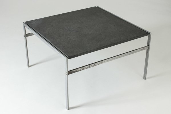 Stone Coffee Table by Preben Fabricius & Jørgen Kastholm-NL-846750