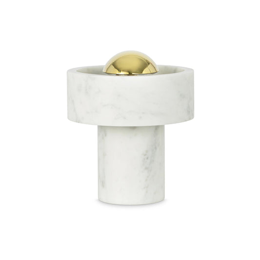 Stone Transportable Table Lamp by Tom Dixon #Marble