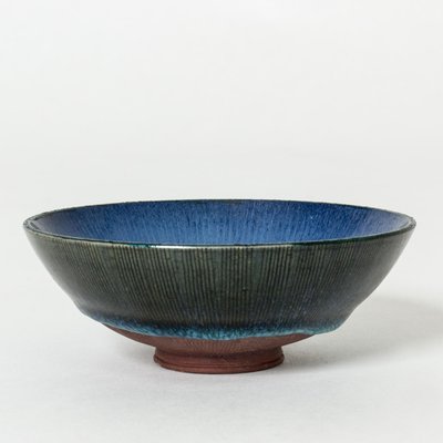 Stoneware Farsta Bowl by Wilhelm Kåge from Gustavsberg, 1940s-FUN-1695082