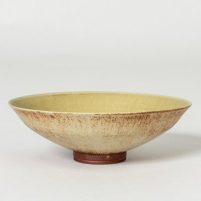 Stoneware Farsta Bowl by Wilhelm Kåge from Gustavsberg, 1940s-NL-1728551