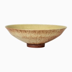 Stoneware Farsta Bowl by Wilhelm Kåge from Gustavsberg, 1940s-NL-1728551