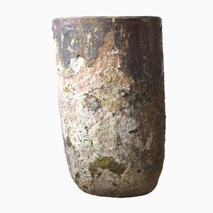 Stoneware Foundry Crucible or Flower Pot-LA-956044