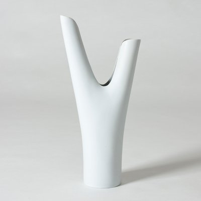 Stoneware Model Veckla Vase by Stig Lindberg for Gustavsberg, 1950s-NL-576021