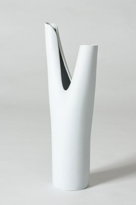 Stoneware Model Veckla Vase by Stig Lindberg for Gustavsberg, 1950s-NL-576021