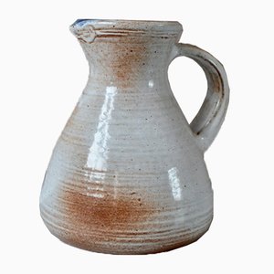 Stoneware Pitcher by Jeanne & Norbert Pierlot for Puisaye-AIU-987761