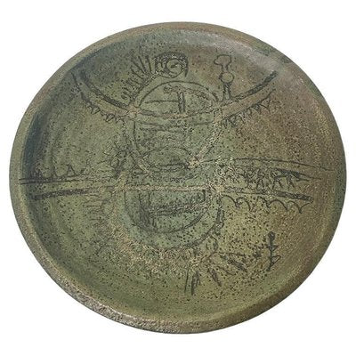 Stoneware Plate, 1960s-UCH-1790160