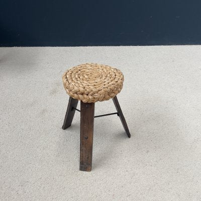 Stool by Adrien Audoux and Frida Minet, 1950s-EAJ-1763378