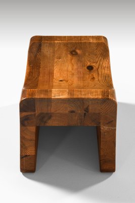 Stool Palle in Pine, 1970s-SC-2022138