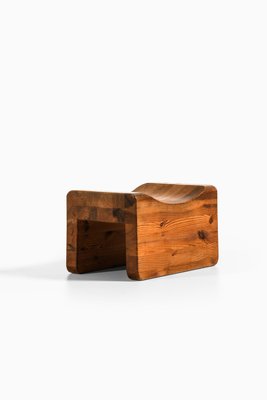 Stool Palle in Pine, 1970s-SC-2022138