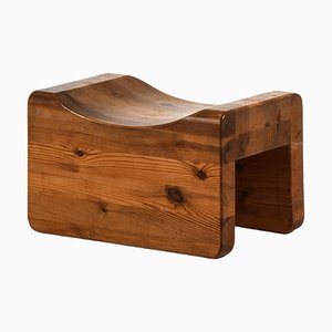 Stool Palle in Pine, 1970s-SC-2022138