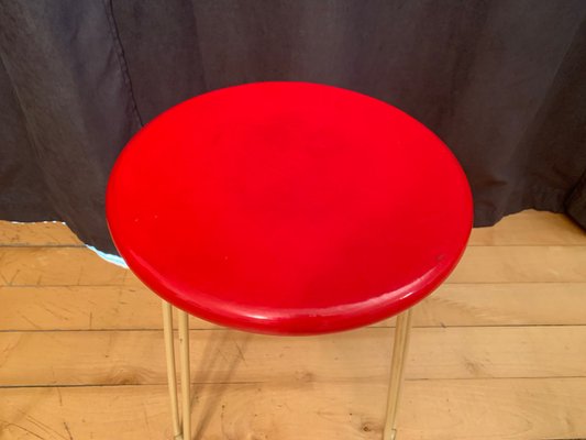 Stool with Latex Seat, Italy, 1960s-RTR-1427283