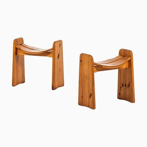 Stools by Gilbert Marklund for Furusnickarn Ab, Set of 2-SC-831979