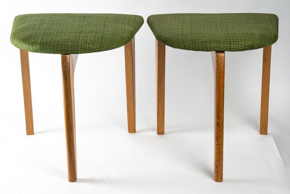 Stools by Guillerme and Chambon, Set of 2-WFS-911020