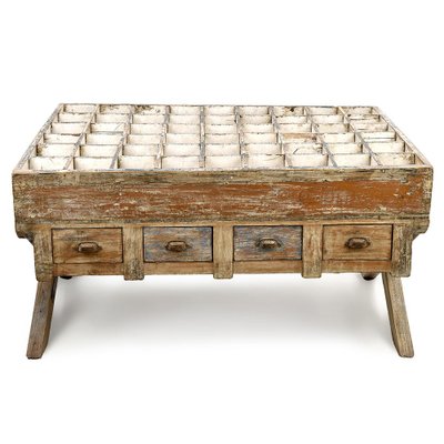 Storage Table with 54 Drawers-NQ-1798453