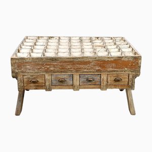 Storage Table with 54 Drawers-NQ-1798453