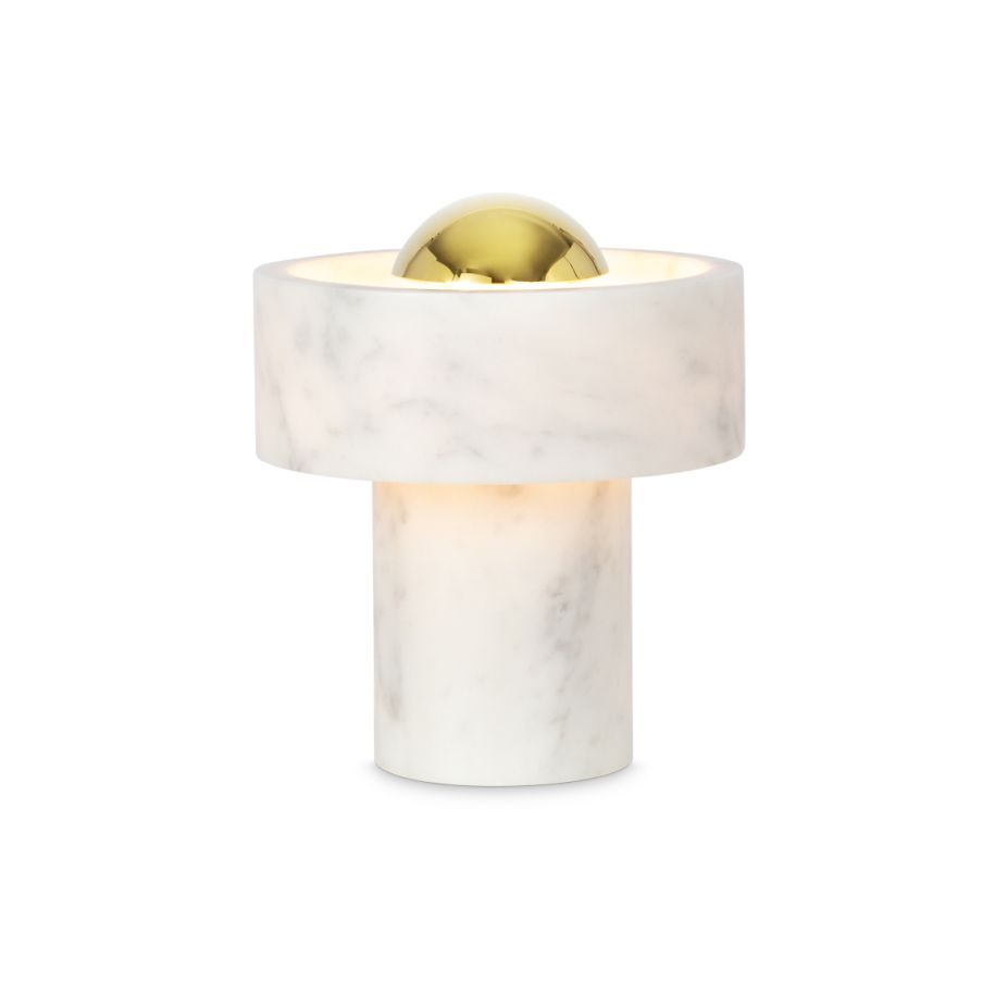 Stone - Cordless Marble Table Lamp by Tom Dixon